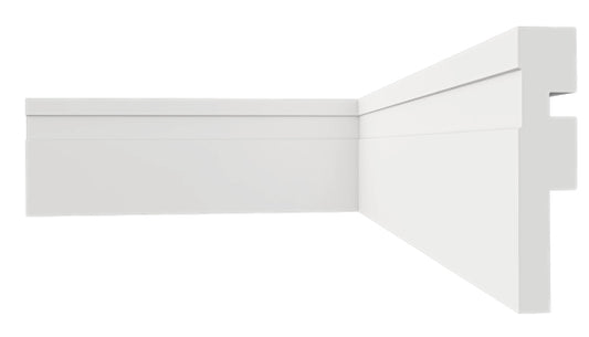 ZOCALO MODERN DE PVC : BLANCO 0331.1