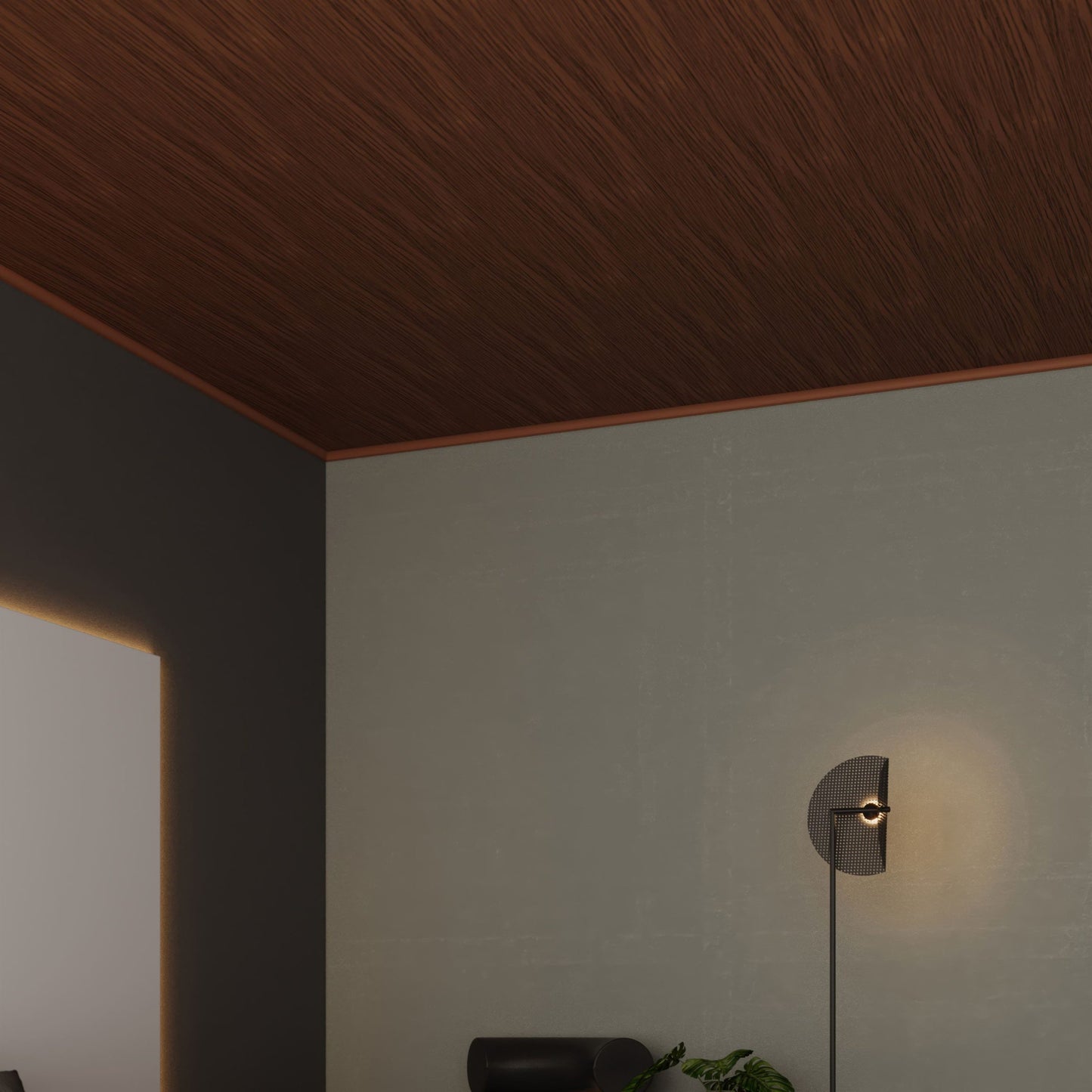 TERMINACION MEDIA CAÑA : CAOBA 0005.6