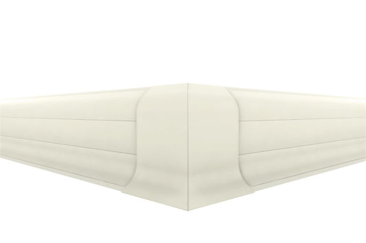ESQUINERO EXTERNO P/ZOCALO PREMIUM : HIELO 0028.13 (4X por bolsa)