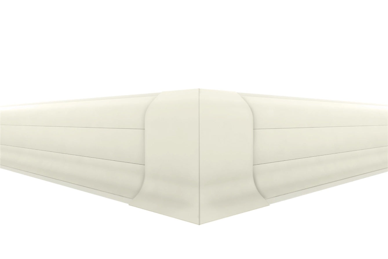 ESQUINERO EXTERNO P/ZOCALO PREMIUM : HIELO 0028.13 (4X por bolsa)
